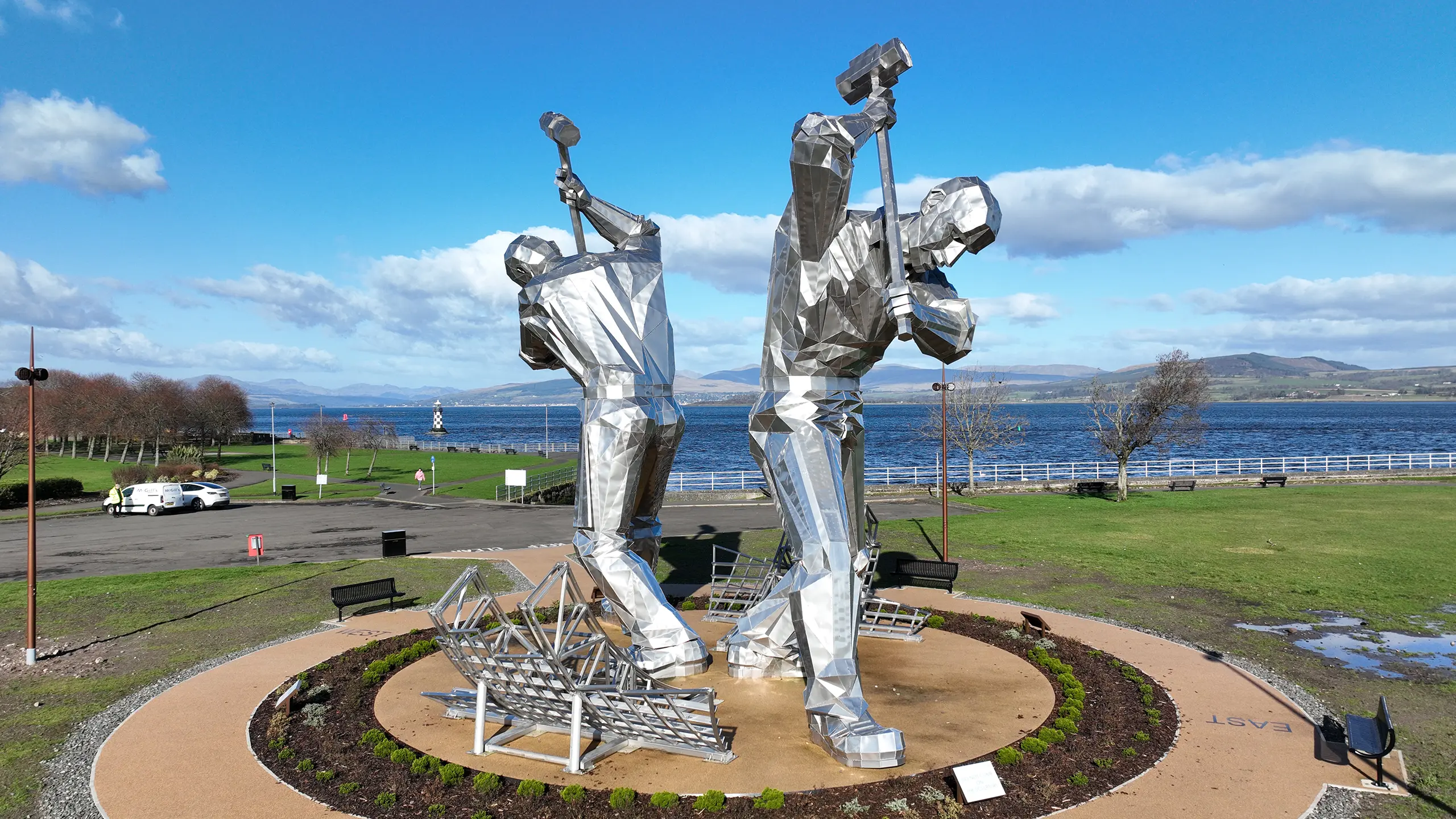 The Ship Builders of Port Glasgow by John McKenna Sculptor